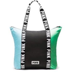 PINK Super Lightweight Logo Tote